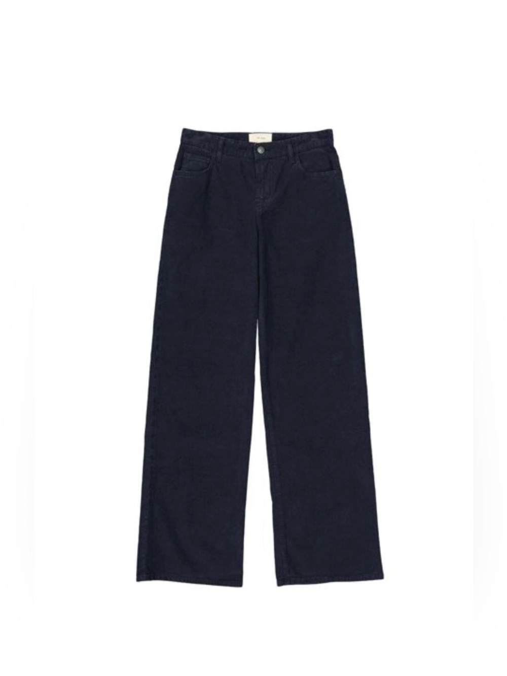 The Row Corduroy Dark Navy Wide-Leg Pants